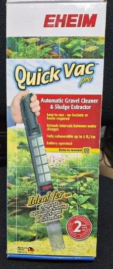 EHEIM QUICK VAC PRO AUTOMATIC AQUARIUM GRAVEL CLEANER – COMPLETE