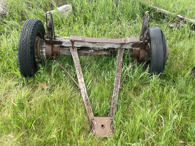 Wagon Wood Axle