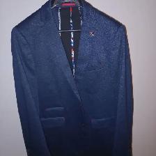 Veston haut de gamme Au Noir (Coupe Slim Fit)   Housse Ernest