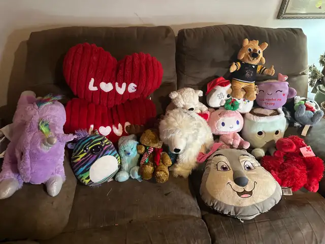 stuffed animals