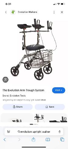 evolution upright walker - Photo 3