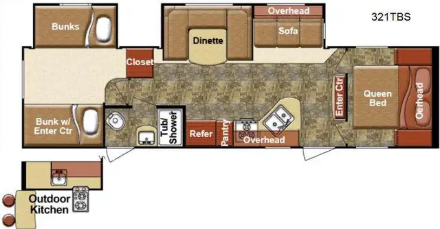 2012 Gulf Stream RV Kingsport 321 TBS