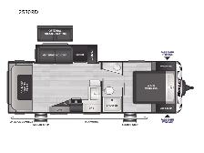 2024 Keystone RV Bullet Crossfire Double Axle 2530RD