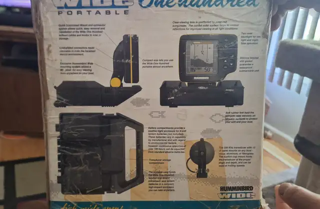 Humminbird Wide One Hundred Portable Fish Finder