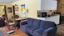 Couch with two slide outs
