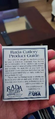 Brand NEW Rada Cutlery Stainless steel knife set - Photo 3