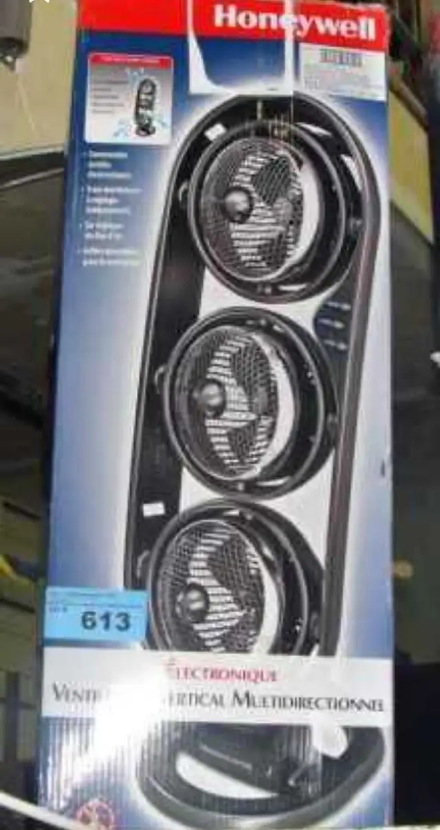 Honeywell Triple Tower Fan $50 Mint Condition