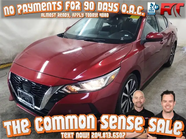 2022 Nissan Sentra SV - Backup Cam, Parking Distance Control