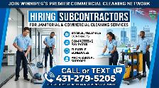 Commercial Cleaning Subcontractor Wanted