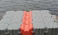 CUBES DE QUAI FLOTTANT MODULAIRE EN PLASTIQUE HDPE NEUFS ~ 35$/p