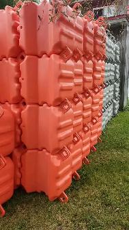CUBES DE QUAI FLOTTANT MODULAIRE EN PLASTIQUE HDPE NEUFS ~ 35$/p - Photo 4
