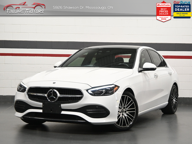 2022 Mercedes-Benz C 300 4MATIC 360CAM Panoramic Roof Navigation