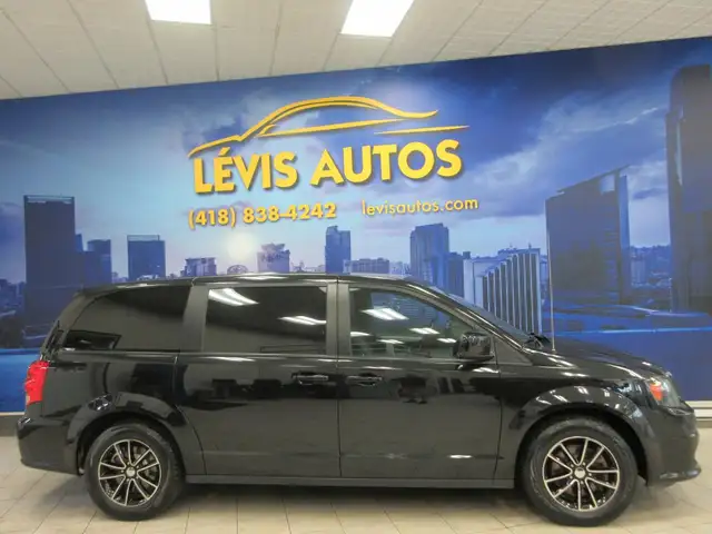 DODGE GRAND CARAVAN 2019 GT BLACKTOP GPS TV/DVD CUIR   VOLANT CH