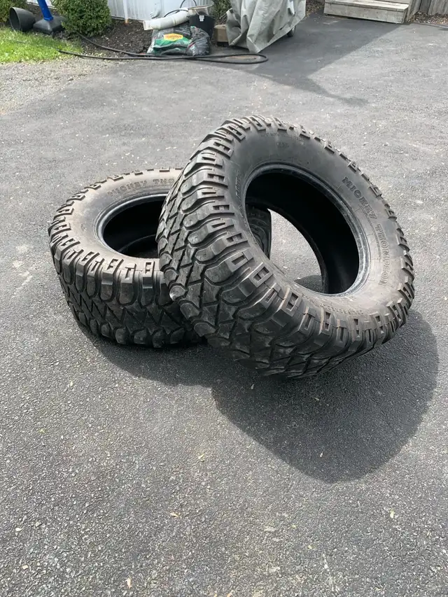 Two mickey thompson tires/38 X 15.50R20 LT