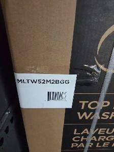 Washer - 27 Midea  MLTW52M2BGG 5.2 cuft Top - Load  -  Brand new - Photo 2