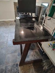 Sleigh Bed, Computer Desk, File Cabinet, Coffee Table, Furniture - Photo 3