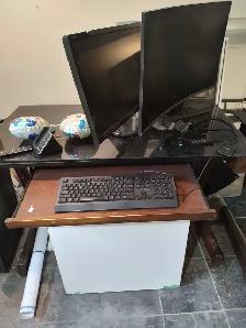 Sleigh Bed, Computer Desk, File Cabinet, Coffee Table, Furniture - Photo 4