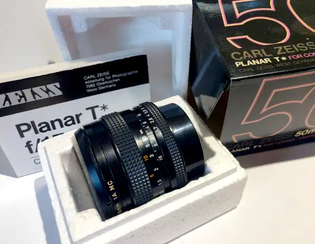 Carl Zeiss 50mm f1.7 - Boxed