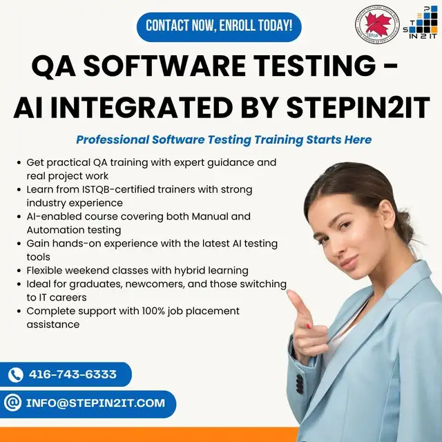 Launch Your IT Career with QA Software Testing   AI Integration!