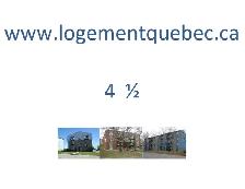 4 1/2 LOGEMENT À LOUER À QUEBEC  www.logementquebec.ca
