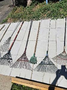 Many Garden Rakes steel and plastic - Photo 4