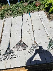 Many Garden Rakes steel and plastic - Photo 5