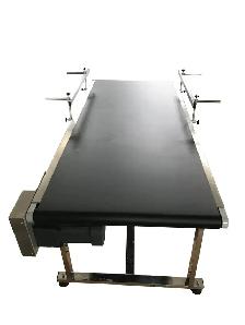 59''x 19.6' Powered Rubber PVC Belt Conveyor Machine110V 230049 - Photo 7