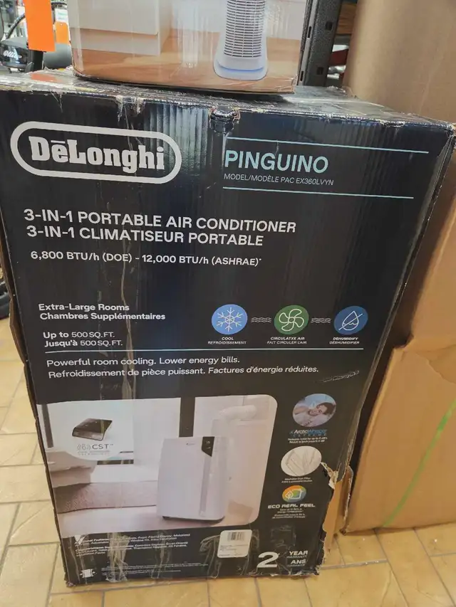 Climatiseur portatif 12500 BTU