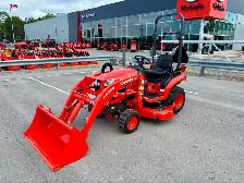 New, Old Stock Kubota BX1880 Tractor with Loader & Mower