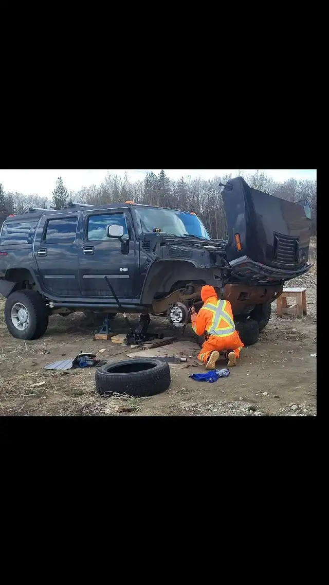 mechanic repair for vehicles 780-231-3960 or flat tire repair