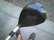 TAYLORMADE 3 WOOD 6 IRON,LOB AND SAND WEDGE, BAG/SAC AND CART - Photo 4