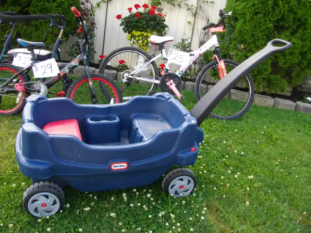 LIKE NEW blue wagon first $29 takes it