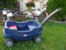 LIKE NEW blue wagon first $29 takes it