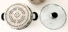 Stainless Steel Pot with Steamer - Photo 4