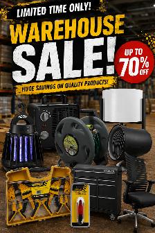 MARKHAM WAREHOUSE SALE – PRICES START AT $1!