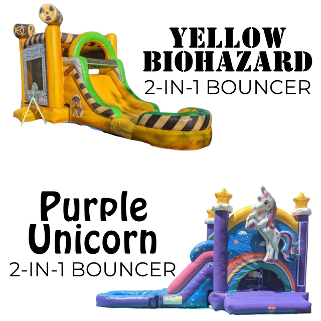 BOUNCY CASTLE RENTAL: TWO-DAY WEEKEND  JULY SPECIAL