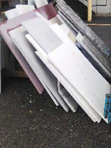 Quartz & Granite pieces at $25 each