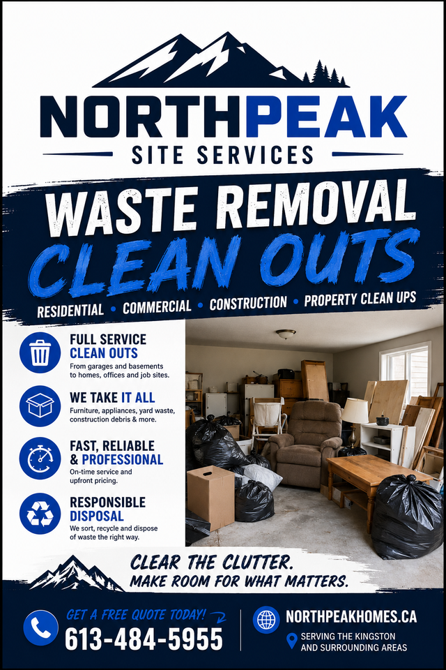 Waste Removal- Cleanouts