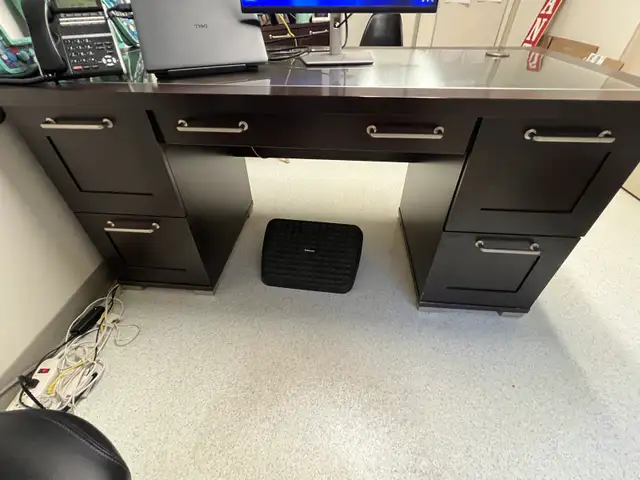 Desk & Cabinet