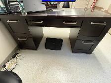 Desk & Cabinet