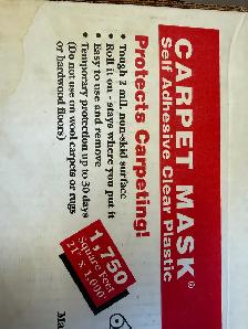 Carpet protection. - Photo 2
