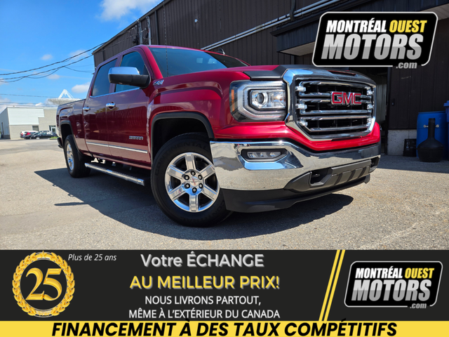 2018 GMC Sierra 1500 SLT / 6.2L ! / 4X4 / Z71 PACKAGE Crew Cab
