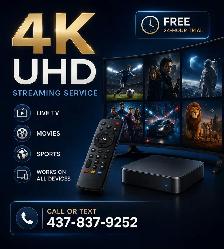 4K UHD Streaming Service