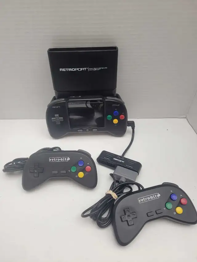 Retro Duo Portable v2 w/NES adapter SNES