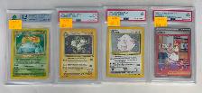 Graded 1999 Holo Pokemon Cards & 2025 Graded Crispin Trainer