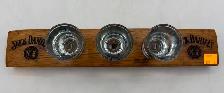 Jack Daniels Collectable 3-Glass Shot Glass Set with Board - Photo 3