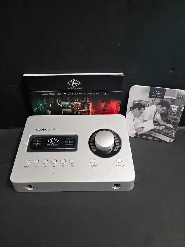 Apollo Solo USB3 Audio Interface For Windows New