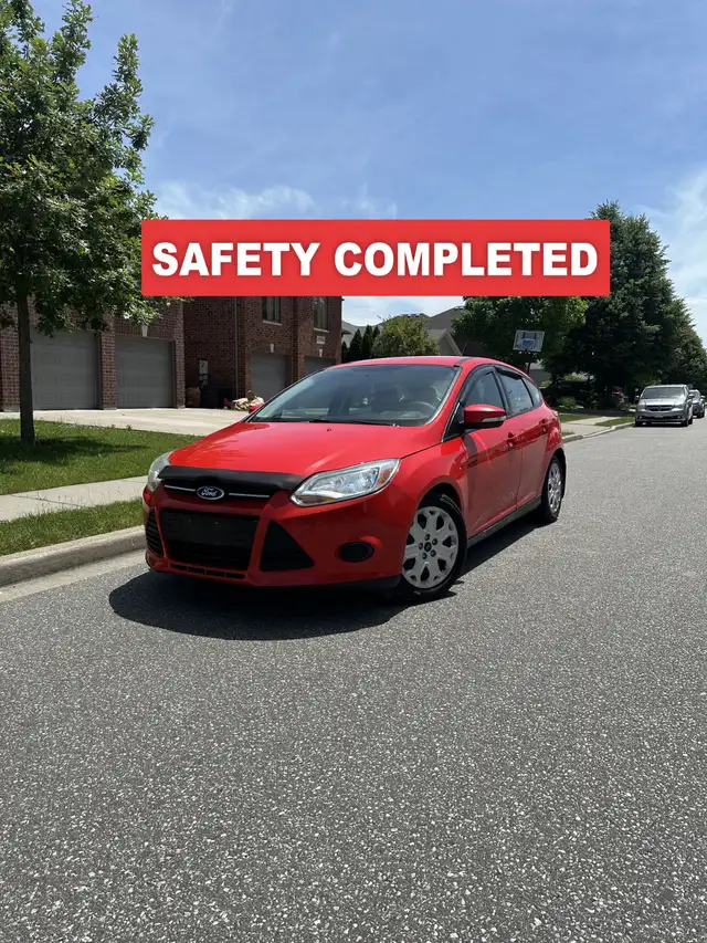 2014 Ford Focus Safetied