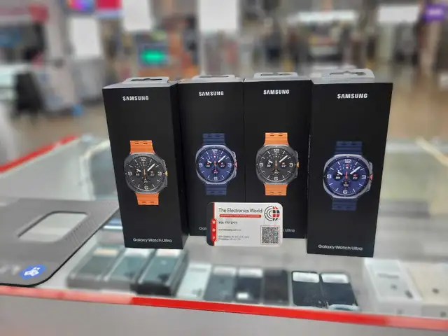 Samsung watch Ultra 2025 ( International model)-BRAND NEW