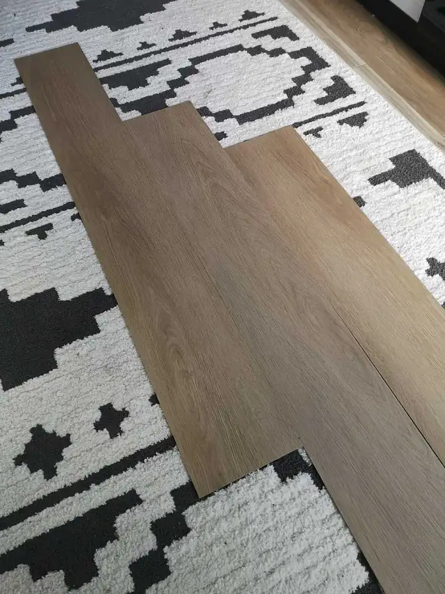 348 sqft glue  down Oak luxury vinyl plank flooring